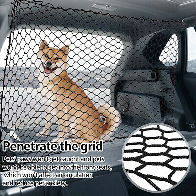 Car Dog Safety Barrier Net with Hooks