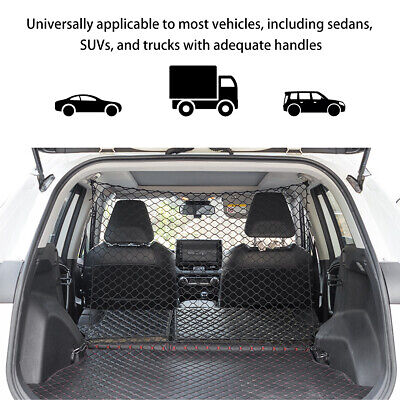 Car Dog Safety Barrier Net with Hooks