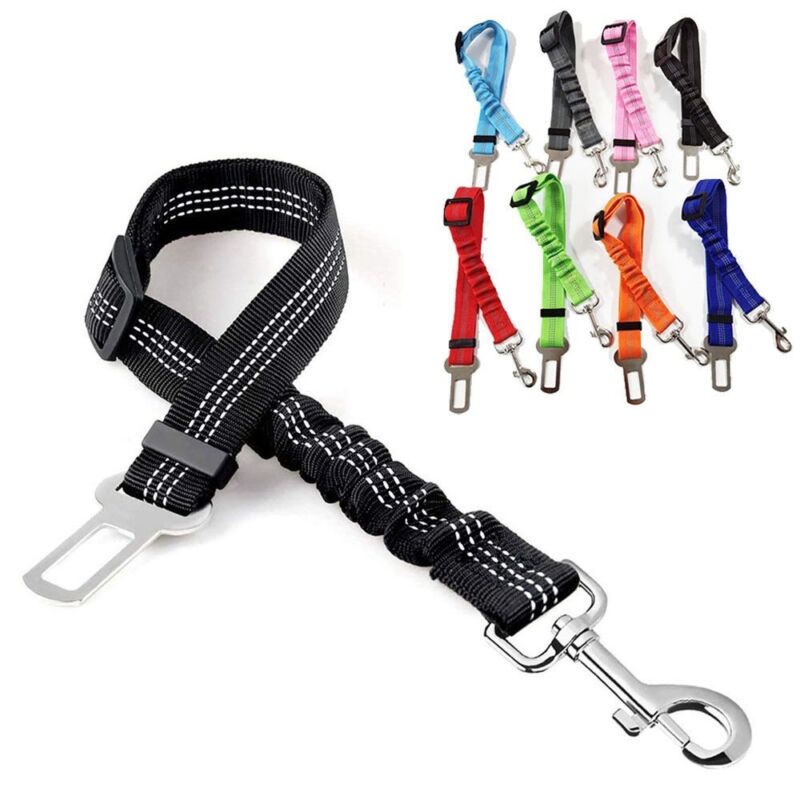 Reflective Cushioning Dog Seat belt