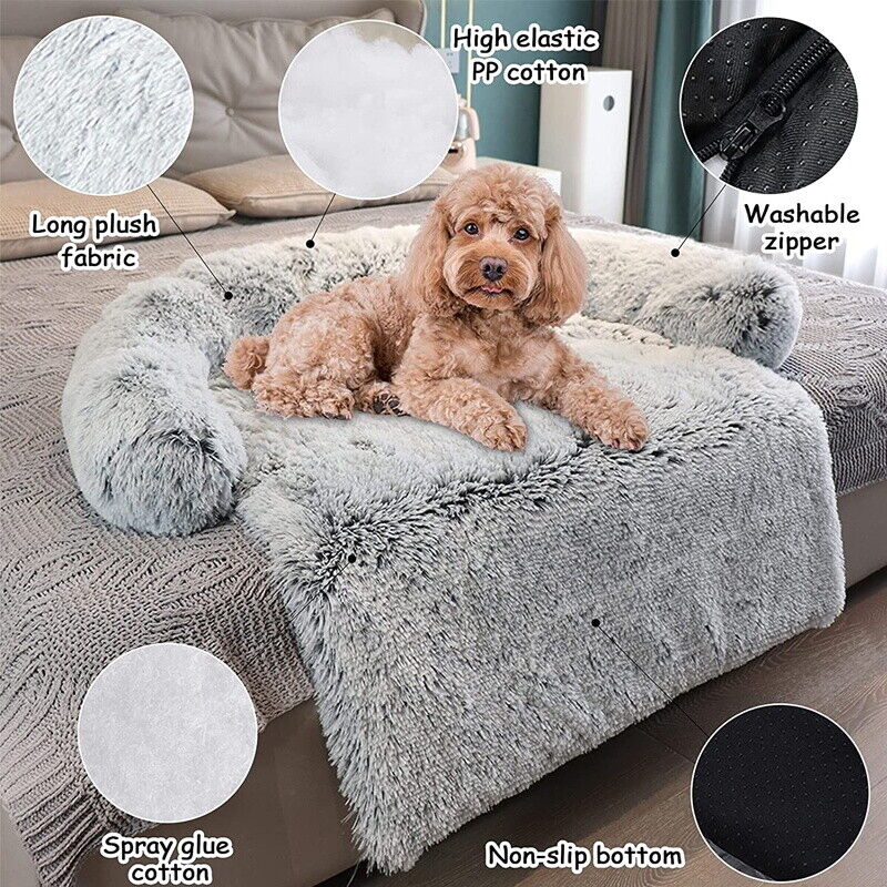 Oz Paws™ LiquidProtect Pet Calming Bed