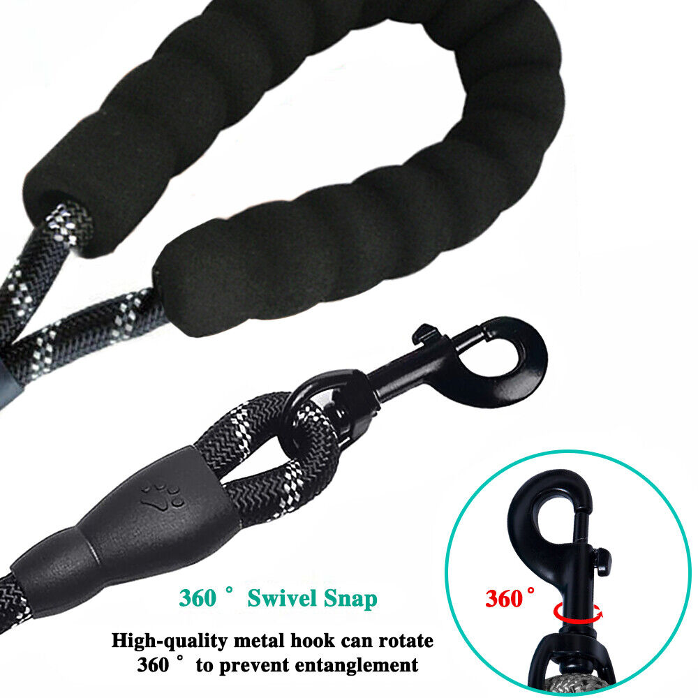 Heavy Duty Pet Walking Leash with Padded Handle