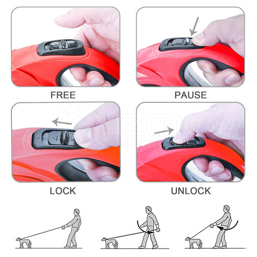 Qttie Retractable Dog Leash