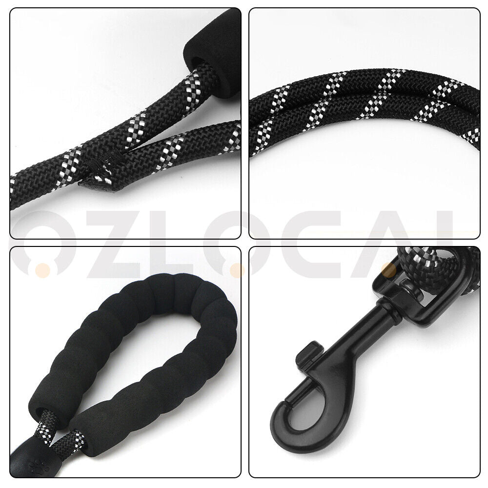 Heavy Duty Pet Walking Leash with Padded Handle